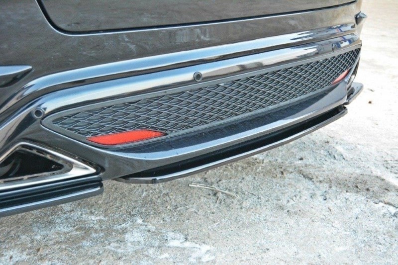 Centrale Achterspoiler Honda Civic VIII TYPE S/R (zonder verticale bars) Glanzend Zwart