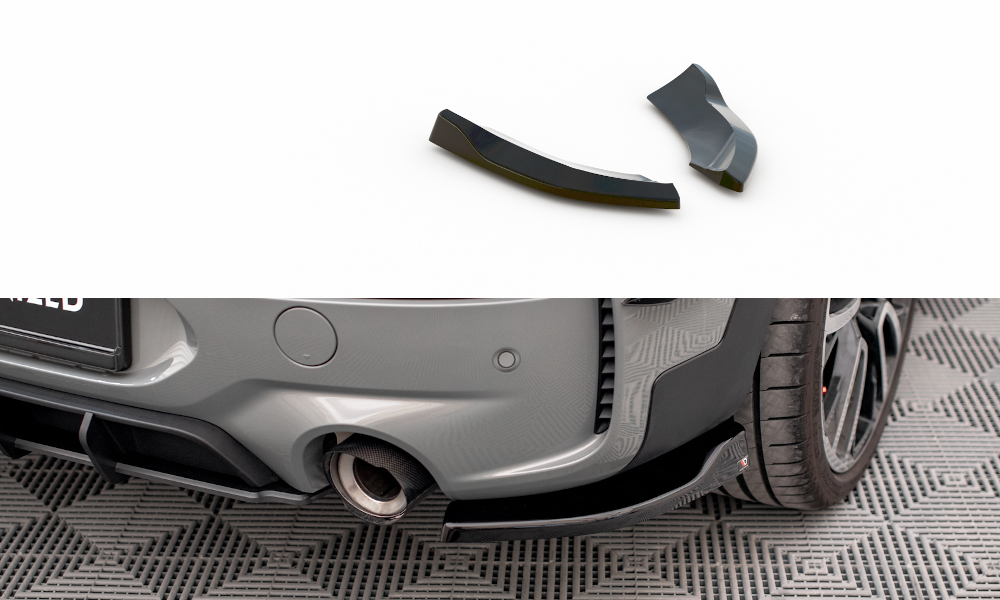 Zijdiffuser V.2 Mini Cooper Clubman John Cooper Works F54 2015 - 2019 Maxton Glans Zwart