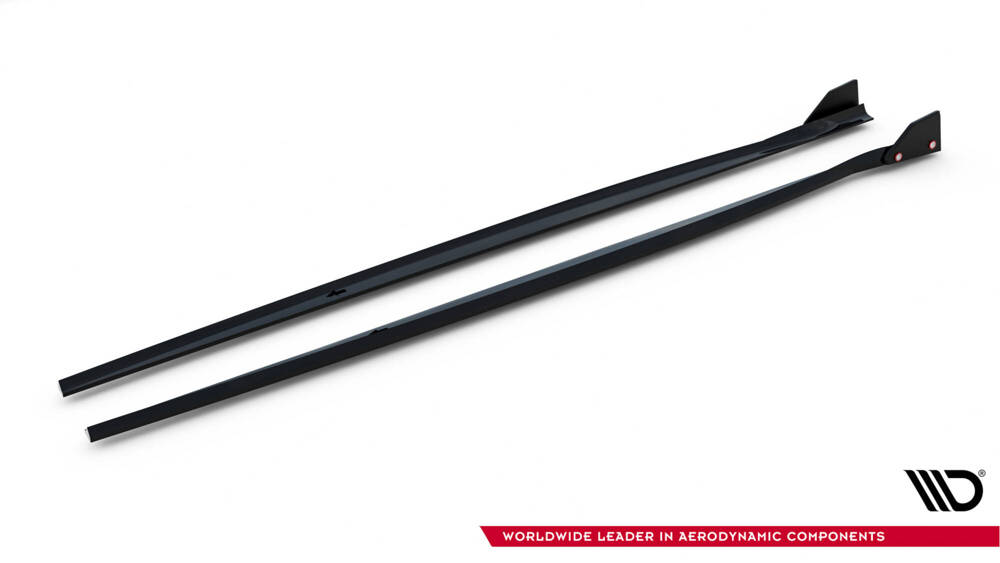 Zijskirts V.4 + Flaps BMW 1 M-pack / M140i F20 Facelift