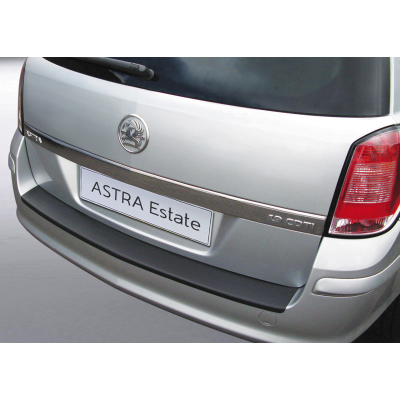 ABS Achterbumper beschermlijst  Opel Astra H Wagon Zwart