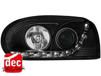 Faros VW Golf III Los ojos del Diablo Dayline negro