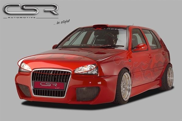 Motorkapverlenger Golf III staal Single frame line