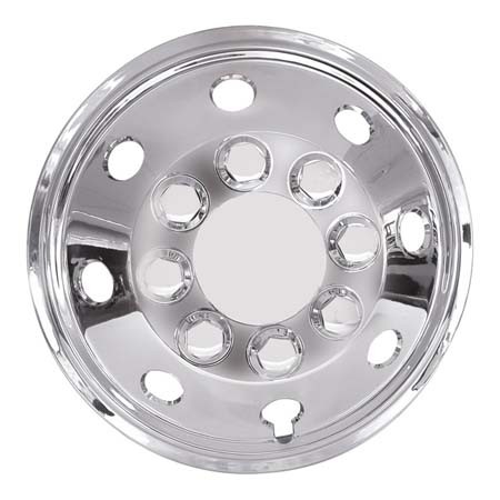 Wieldoppenset 16 chroom bol 4x