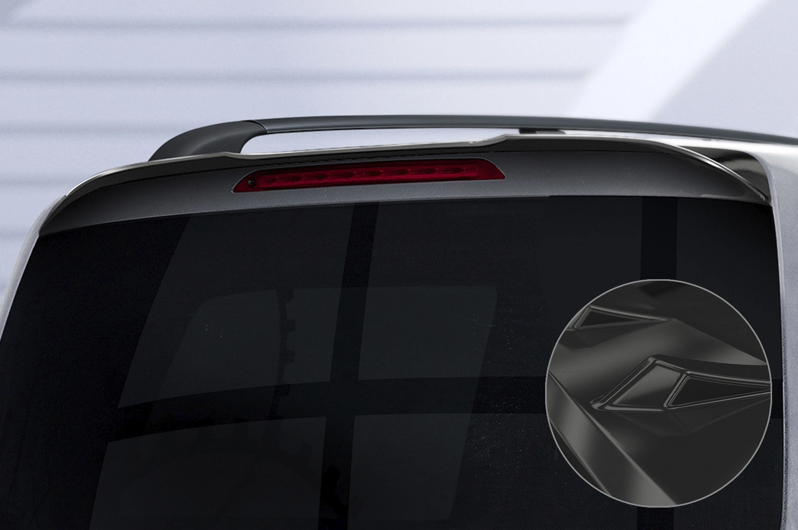 Achterspoiler Mercedes-Benz V-Klasse (447) Glans Zwart – CSR Automotive
