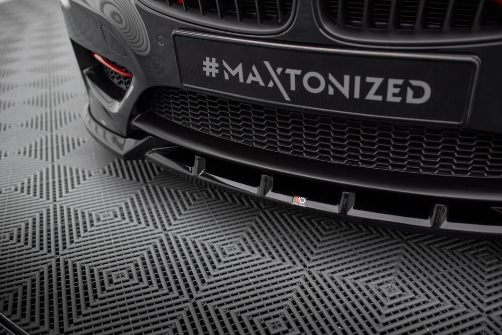 Voorspoiler BMW Z4 M Pakket E89 FL Maxton Glans Zwart