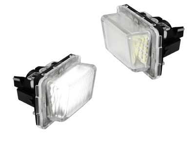 LED Licenceplateplaat lightning Mercedes Benz W204 Sedan/Station