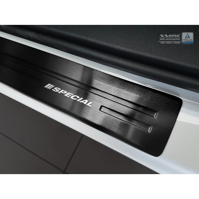 Zwart RVS Instaplijsten Mazda CX-5 2012-2017 4-delig
