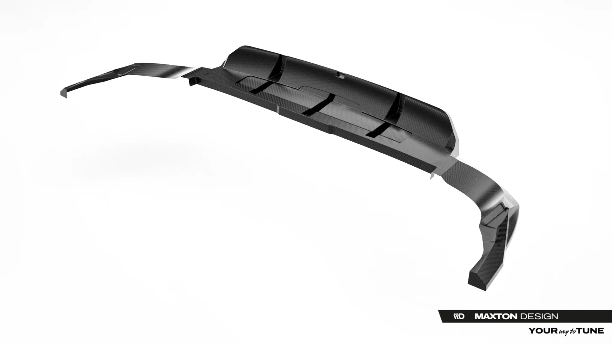 Diffuser Audi RSQ8 Mk1 Facelift – Maxton Prepreg Carbon Fiber Rear Splitter