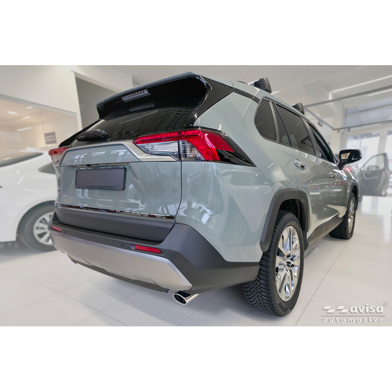 Avisa Zwart Chroom RVS Kofferbak Sierlijst  Toyota RAV4 V (A5) 2018-