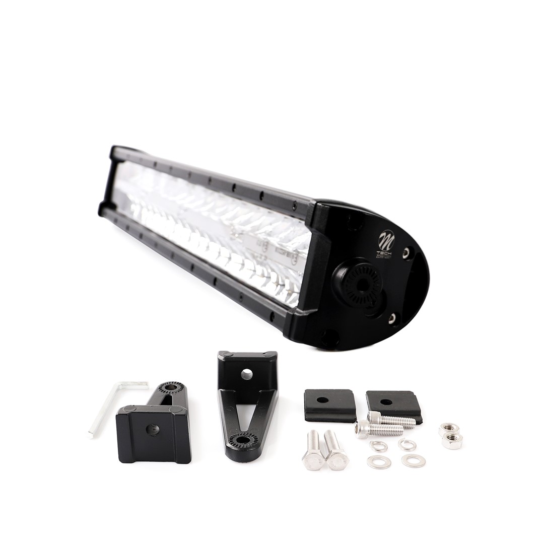 7" 80W 8 LED Spot Schijnwerper Zwart