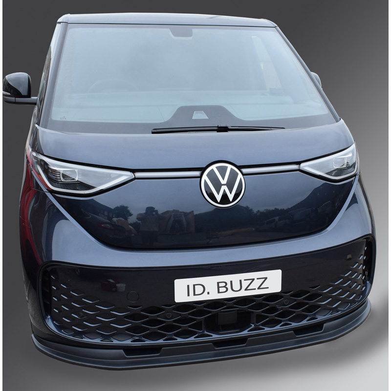 RGM Voorspoiler  Volkswagen ID.Buzz & ID.Buzz Cargo 2022- - Zwart (ABS)