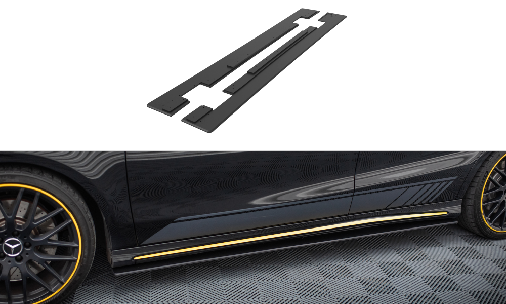 Zijskirts Street Pro Mercedes AMG CLA 45 C117 FL Maxton