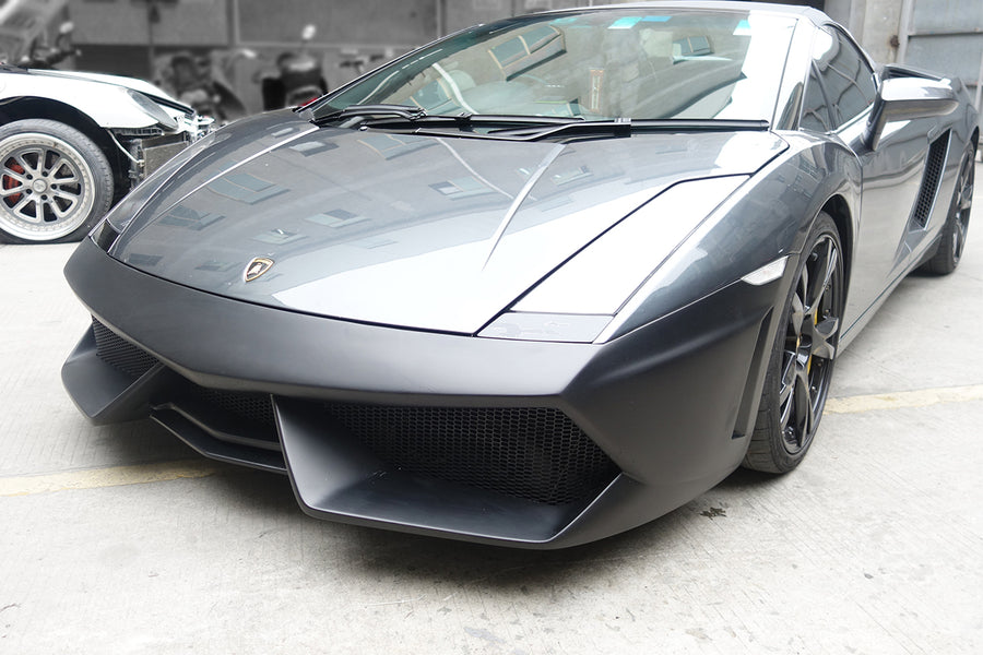 Lamborghini Gallardo LP570 Style Front Bumper Carbon Intakes 2004-2008