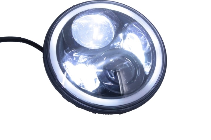 Faros VW Golf I / II / Kafer / Jeep Wrangler / Defender Full LED