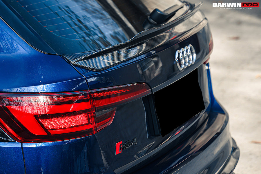 Audi RS4 B9 BKSS Style Carbon Kofferklep Spoiler 2017-2022