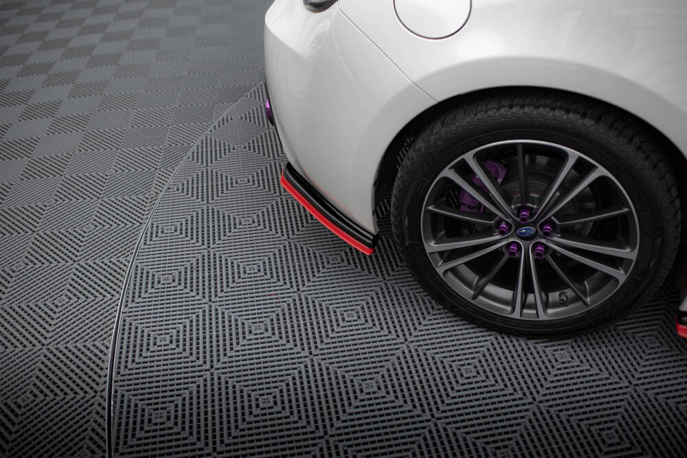 Rear Side Splitters Subaru BRZ MK1 Rood