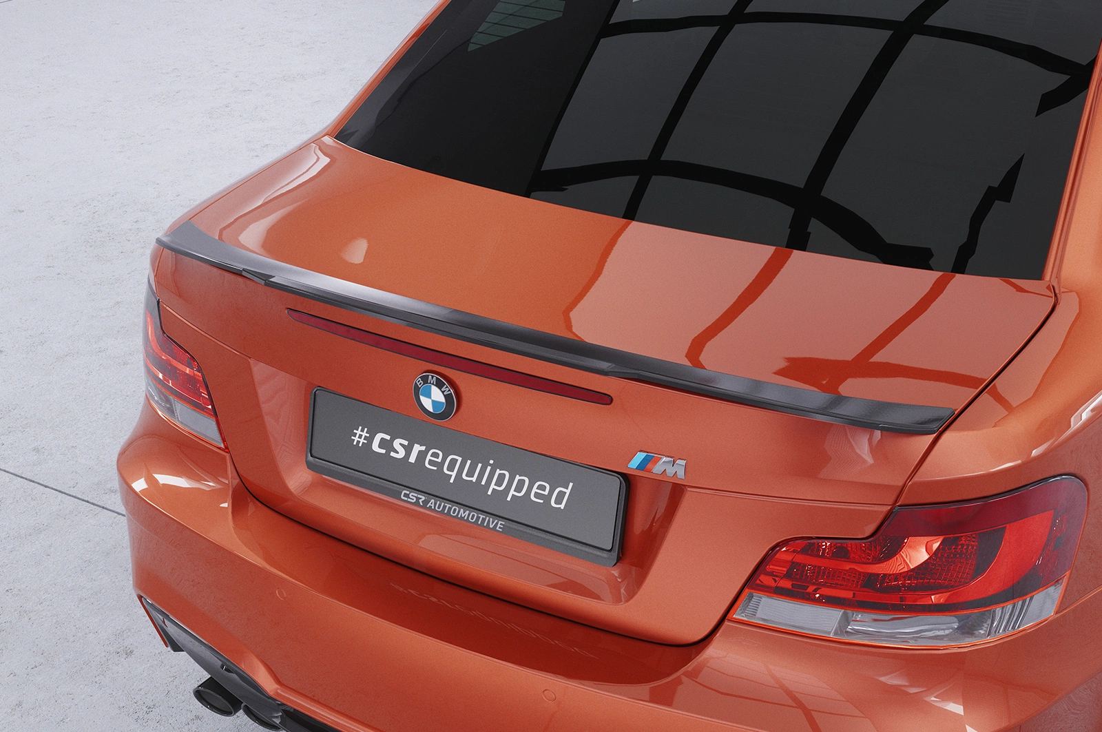 Achterspoiler BMW 1-serie E82 / E88 (10/2007–10/2013) Glans Zwart – CSR Automotive