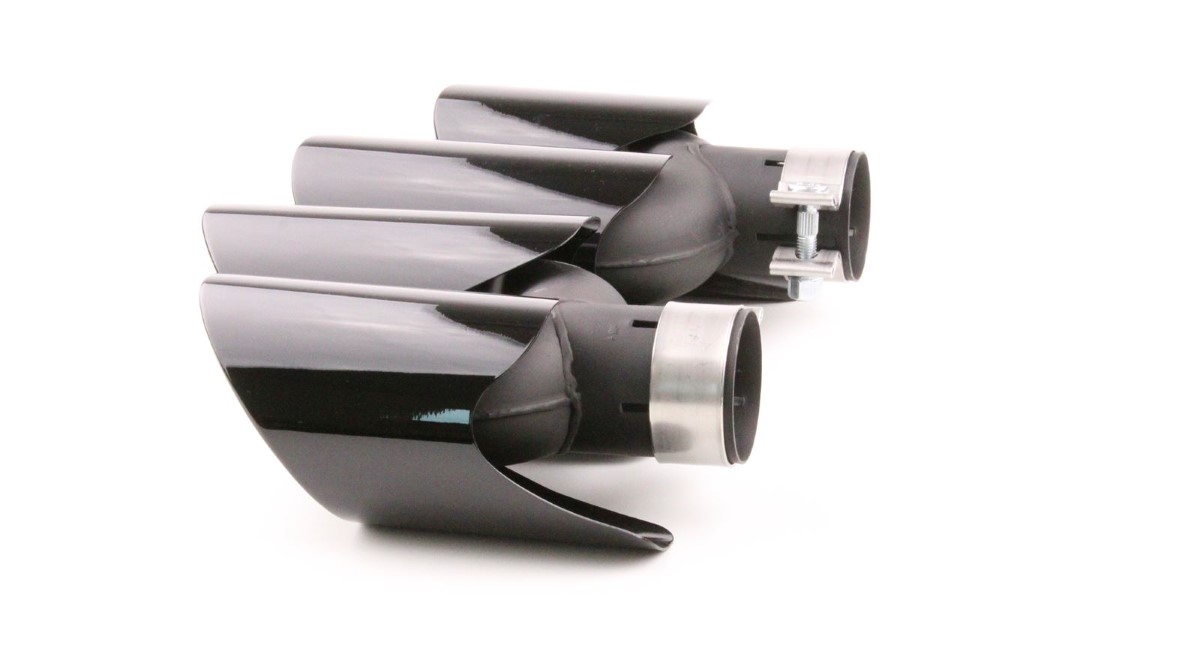 Exhaust tips Porsche Cayenne 958 92A Facelift GTS Look 14-17