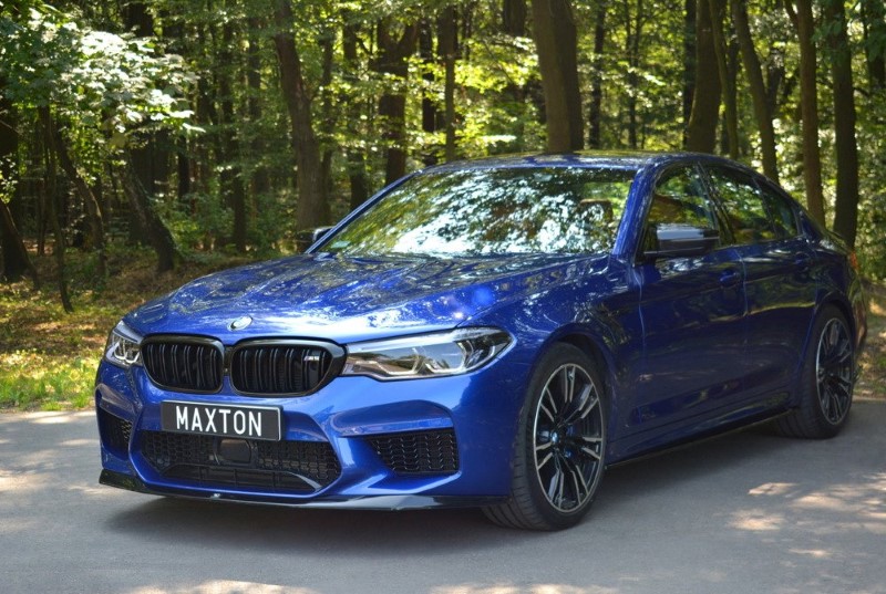 Voorspoiler BMW M5 F90 V.1 Glanzend Zwart