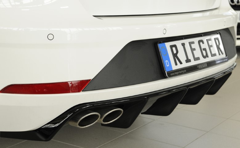 Diffusor Seat Leon ST FR 5F Station Wagon Rieger Glossy Black