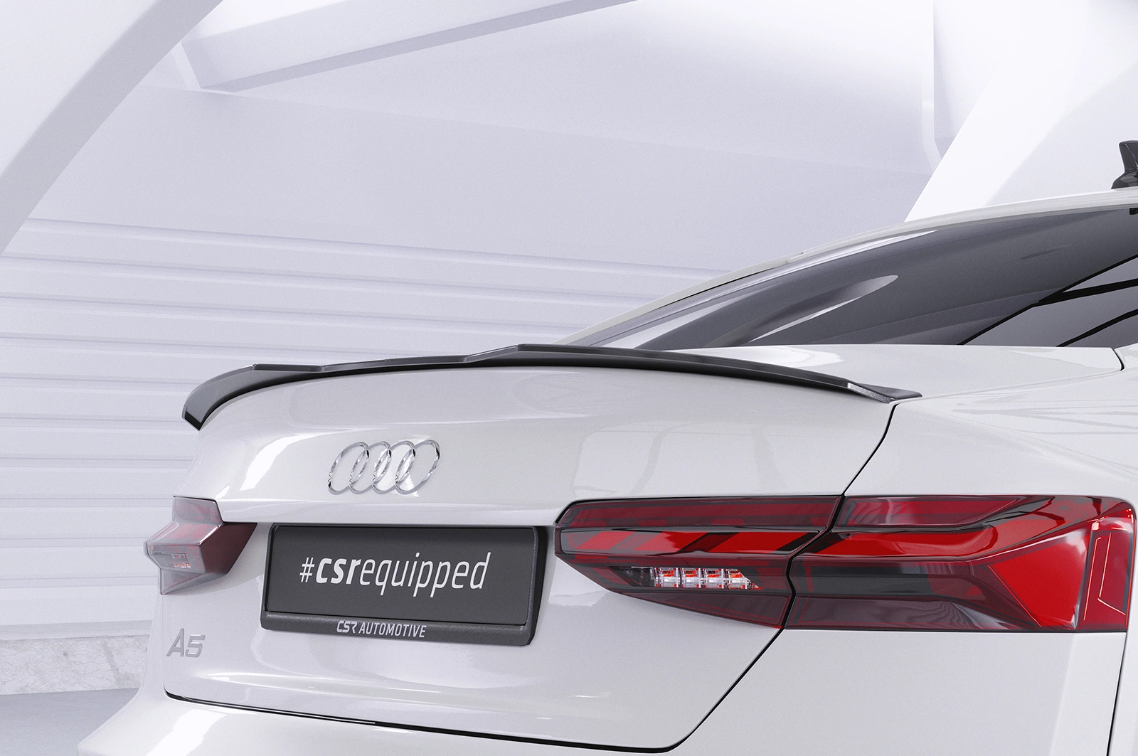 Achterspoiler Audi A5 (F5) Sportback Glans Zwart van CSR Automotive (2016-)