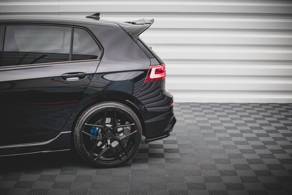 Zijdiffusers V.1 Volkswagen Golf 8 R Maxton Glans Zwart