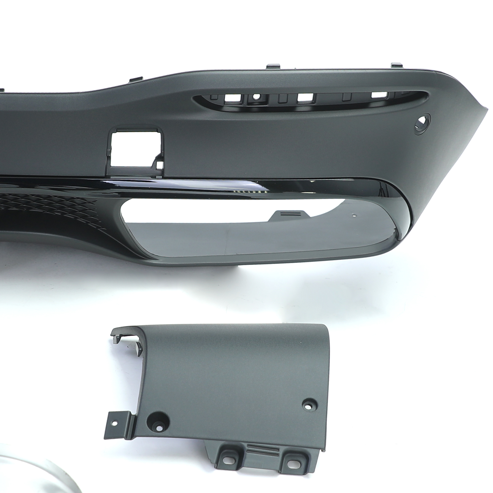 Diffuser Mercedes GLE SUV W167 V167 19-23 AMG Look Zwart