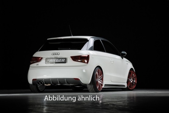 Rieger Achteraanzet Audi A1 8X 2010- Carbon