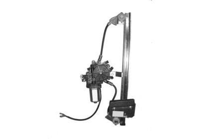 raammechanisme, 4/5 drs, incl motor, achter, links Skoda Octavia