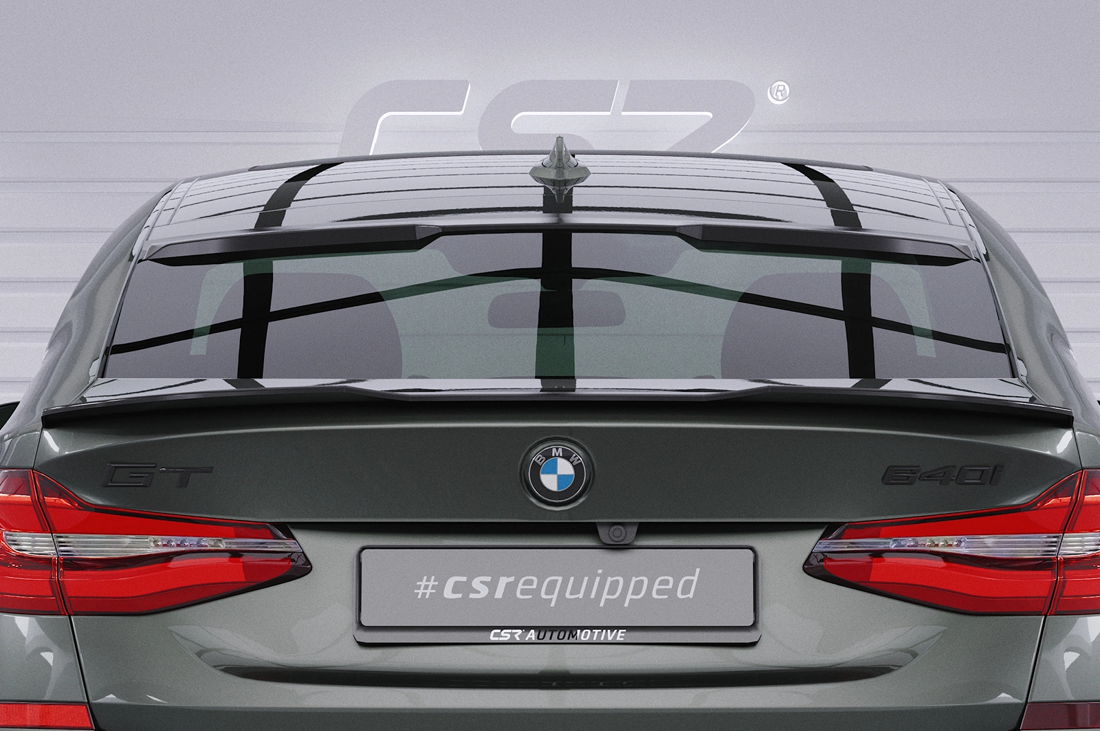 Achterspoiler BMW 6er G32 Gran Turismo Glans Zwart (2017–) CSR