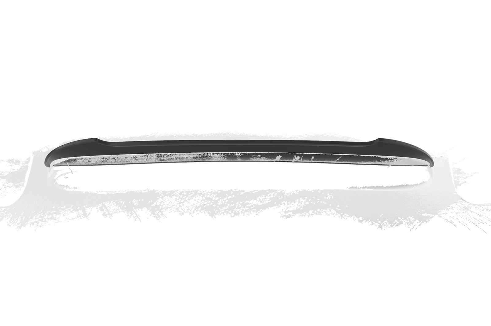 Achterspoiler Porsche Cayman 987c glans zwart 2004–2013