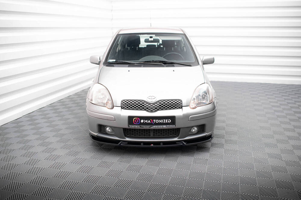 Voorspoiler Toyota Yaris T-Sport Maxton Glans Zwart