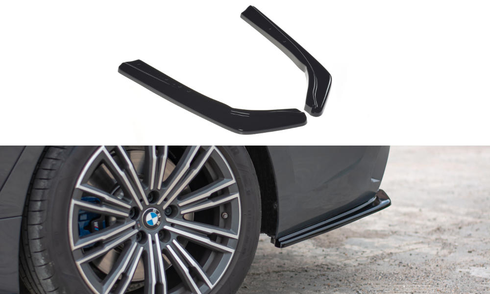 Diffusor Hoeken BMW 3 Serie G20 M-Pakket Gloss Black