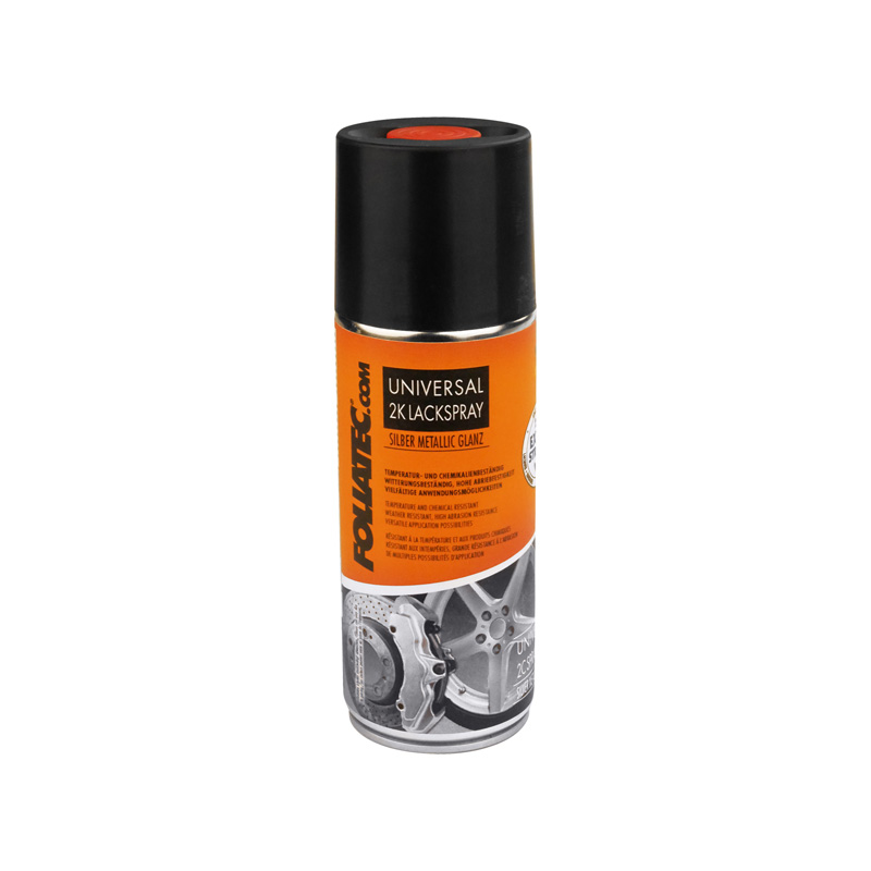 Foliatec Universal 2C Spray Paint Set - zilver metallic glanzend 3x400ml