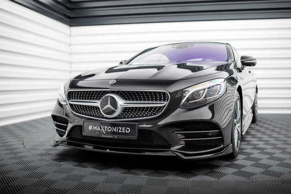 Voorspoiler V.1 Mercedes-benz S Coupe Amg-line C217 Facelift