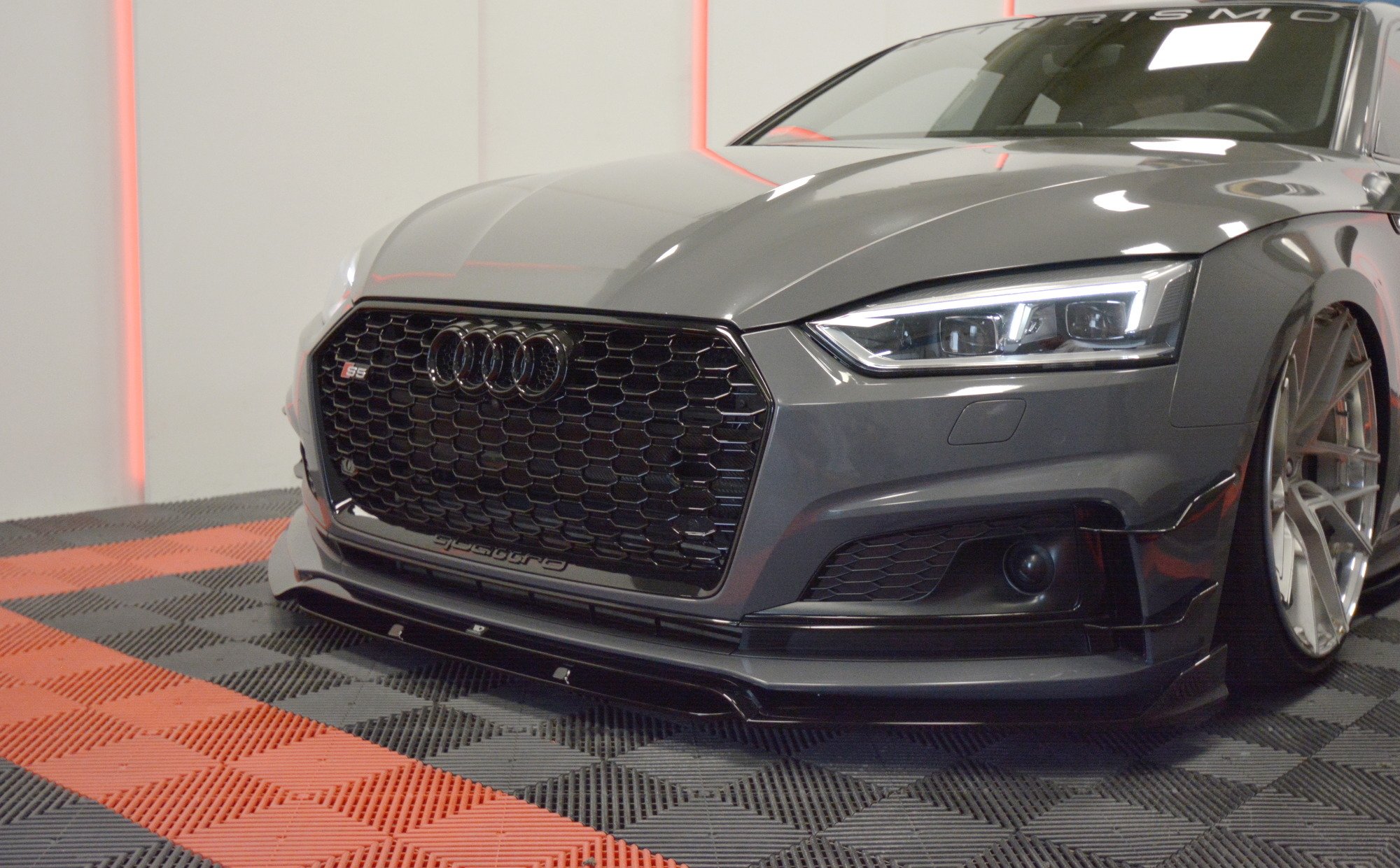 Voorspoiler Audi A5 S Line / S5 Maxton ABS