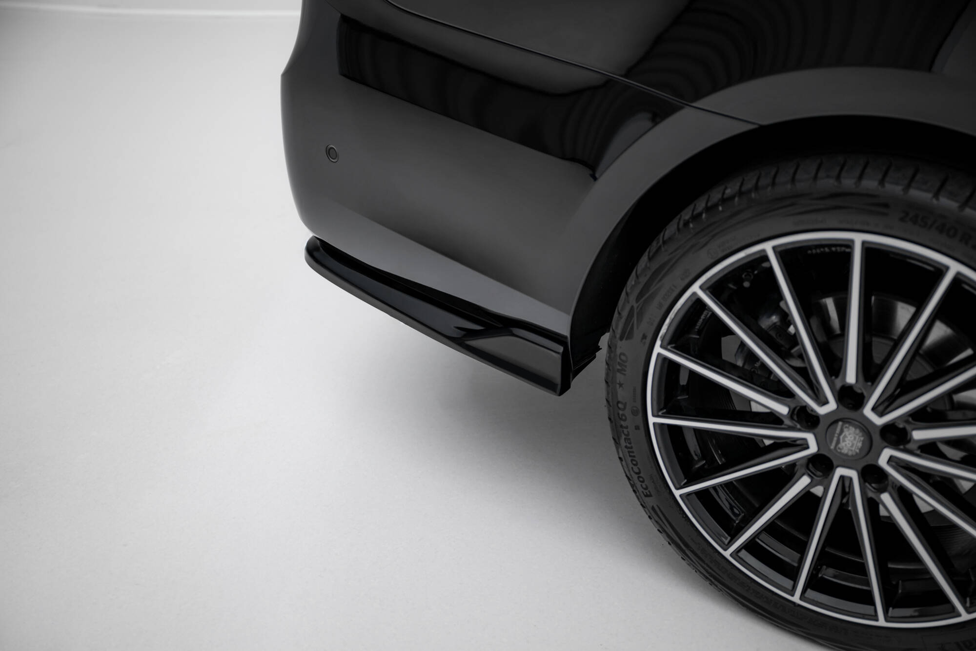 Achterzij Spoilers V.3 Mercedes-Benz V-Class AMG-Line W447 Facelift Maxton Glanzend zwart