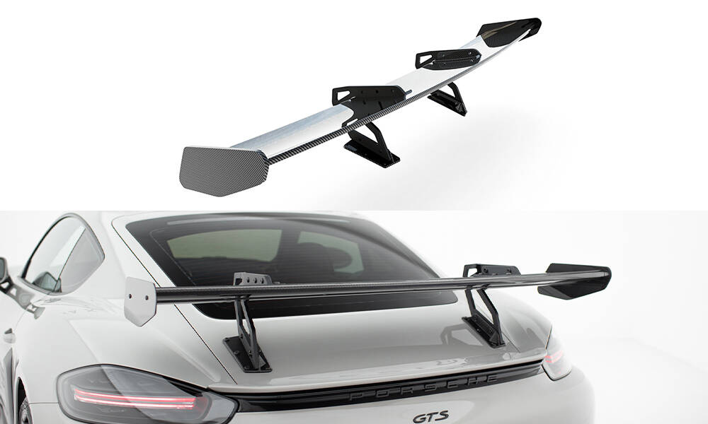 Carbon Spoiler V.2 Porsche 718 Cayman 982C Maxton