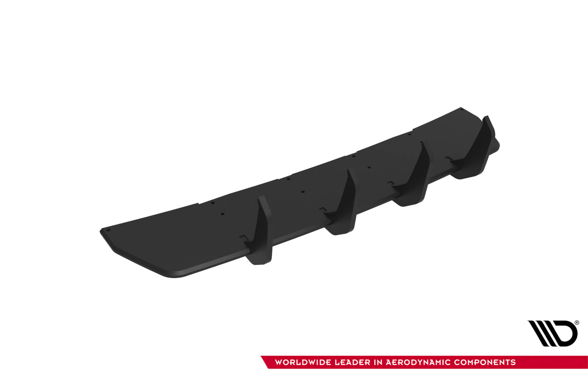 Street Pro Achter Diffuser V.2 Audi RS3 Sedan 8V Facelift Maxton Glanzend zwart