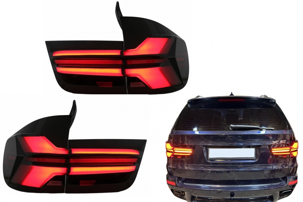 Achterlichten BMW X5 E70 07-13 LED Tube G05 Look Dynamisch