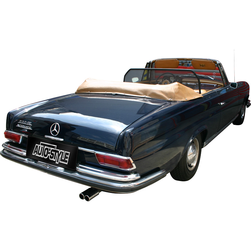 Pasklaar Cabrio windschot Mercedes W111