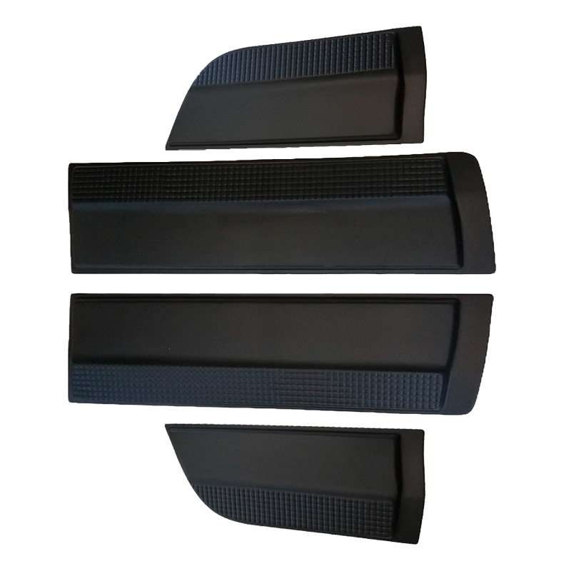 Deurpanelen  Mitsubishi L200 Triton 5/6 2015- - Matzwart