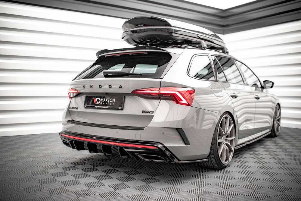 Diffuser Skoda Octavia RS MK4 Maxton Glans Zwart