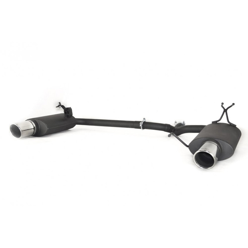 Dubbele Sportuitlaat  Honda Accord VIII Sedan 2.2D 110kW 2008-2015 100mm