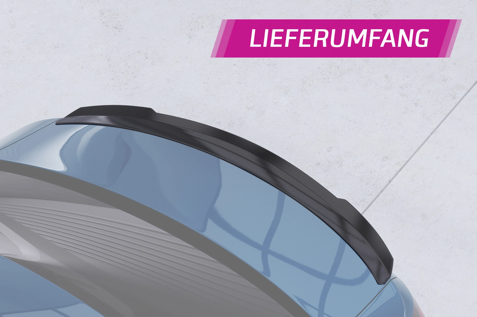 Achterspoiler Mercedes-Benz A-Klasse V177 Limousine (11/2018–) Glans Zwart – CSR Automotive