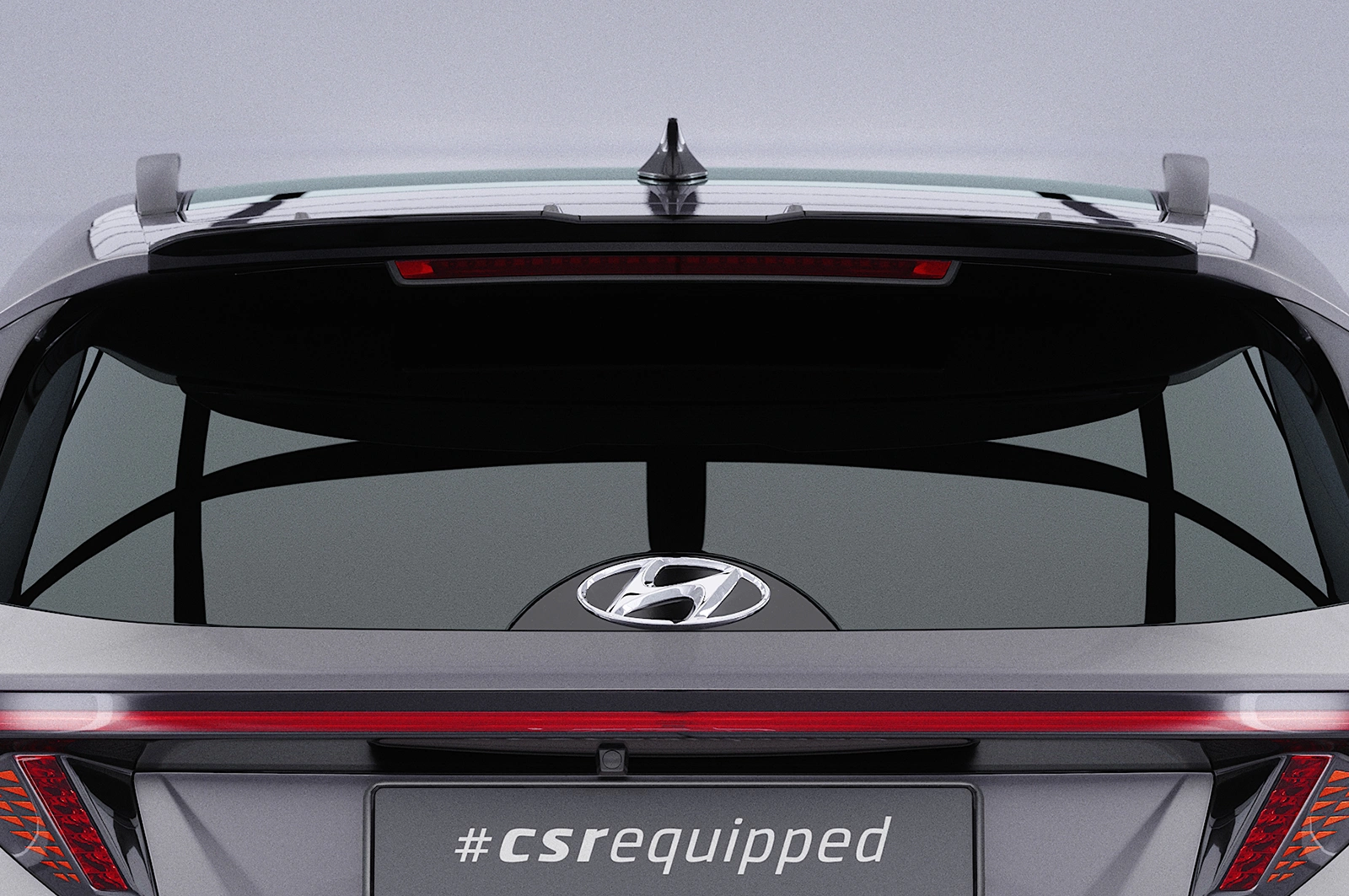 Achterspoiler Hyundai Tucson 4 (NX4) Glans Zwart (2020 - heden)