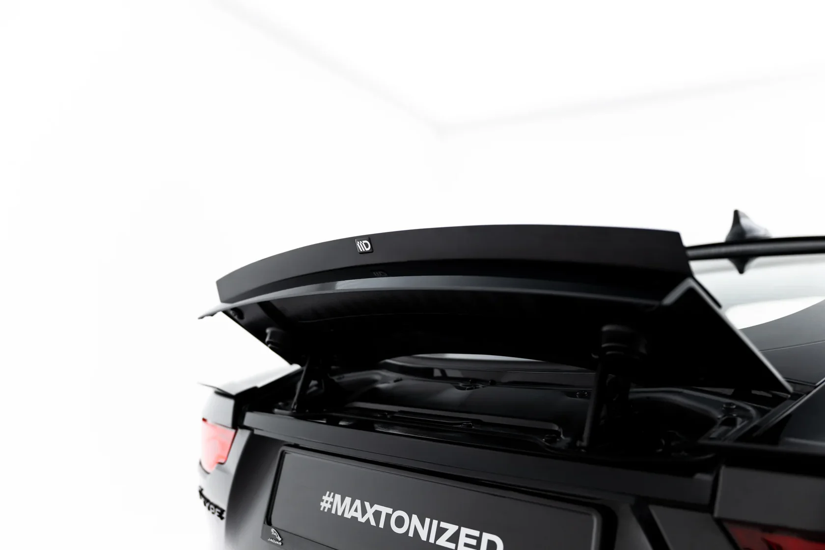Spoiler Cap Jaguar F-Type X152 Facelift 2 Glans Zwart