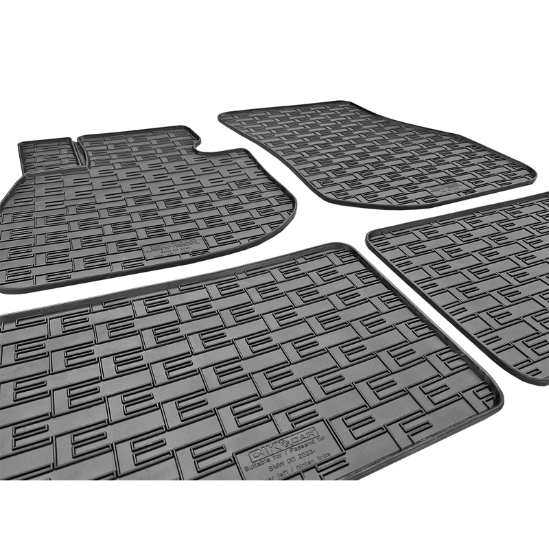 Rubber matten  BMW iX1 (U11) 2022- (4-delig + montagesysteem)