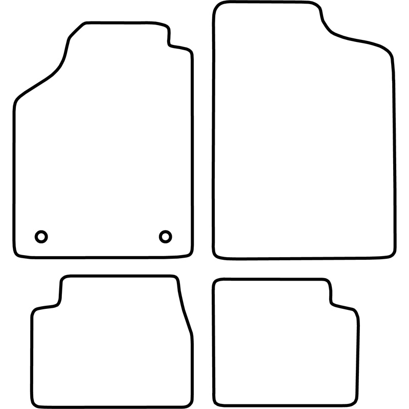 Automatten Daihatsu Charade 7/93-
