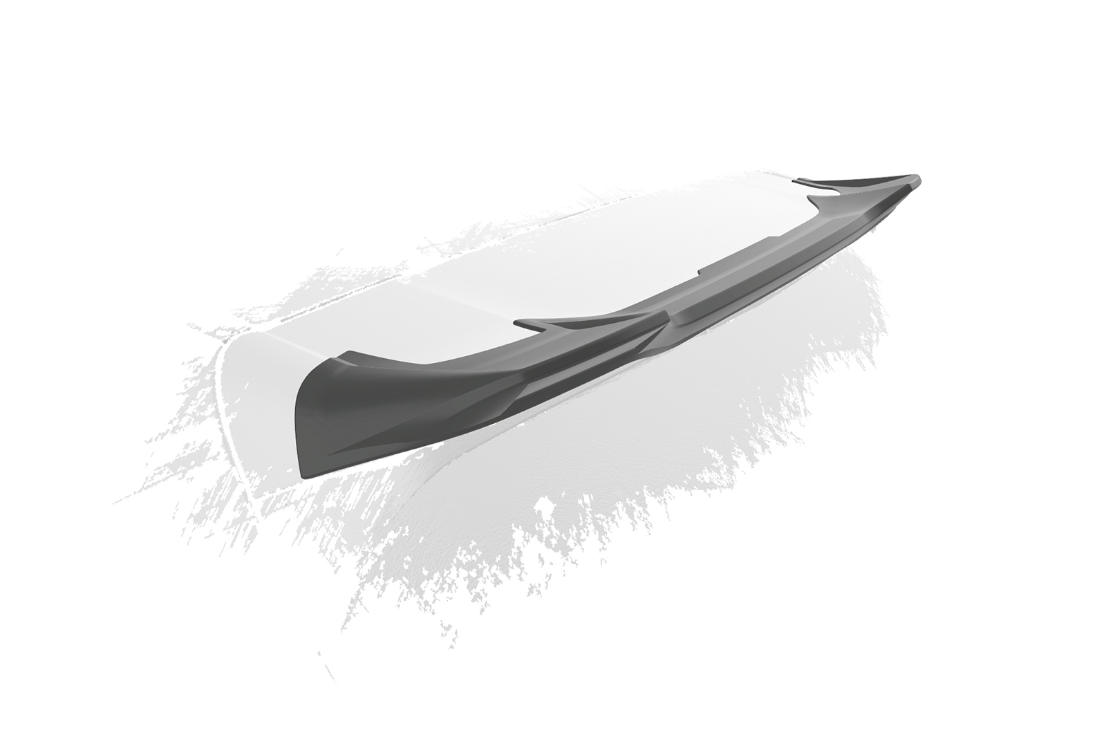 Spoiler BMW X3M F97 FL CSR Glans Zwart